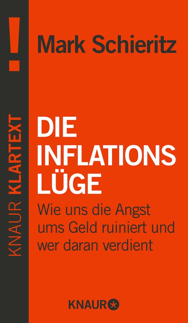 Book cover for Die Inflationslüge