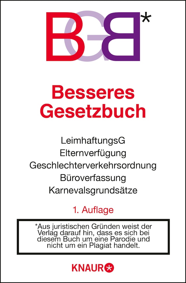 Book cover for BGB