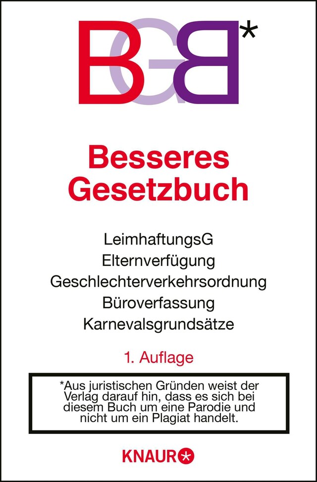 Buchcover für BGB