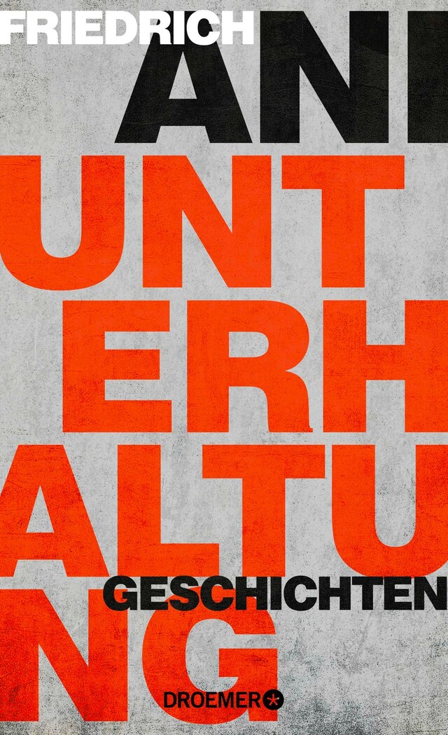 Book cover for Unterhaltung