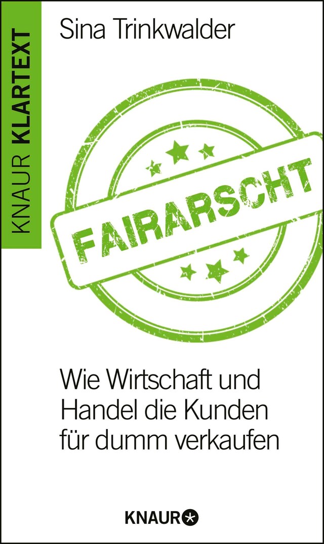 Buchcover für Fairarscht