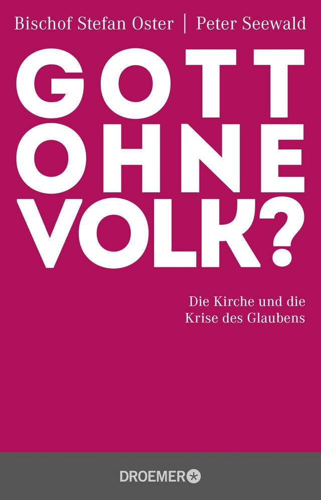 Book cover for Gott ohne Volk?