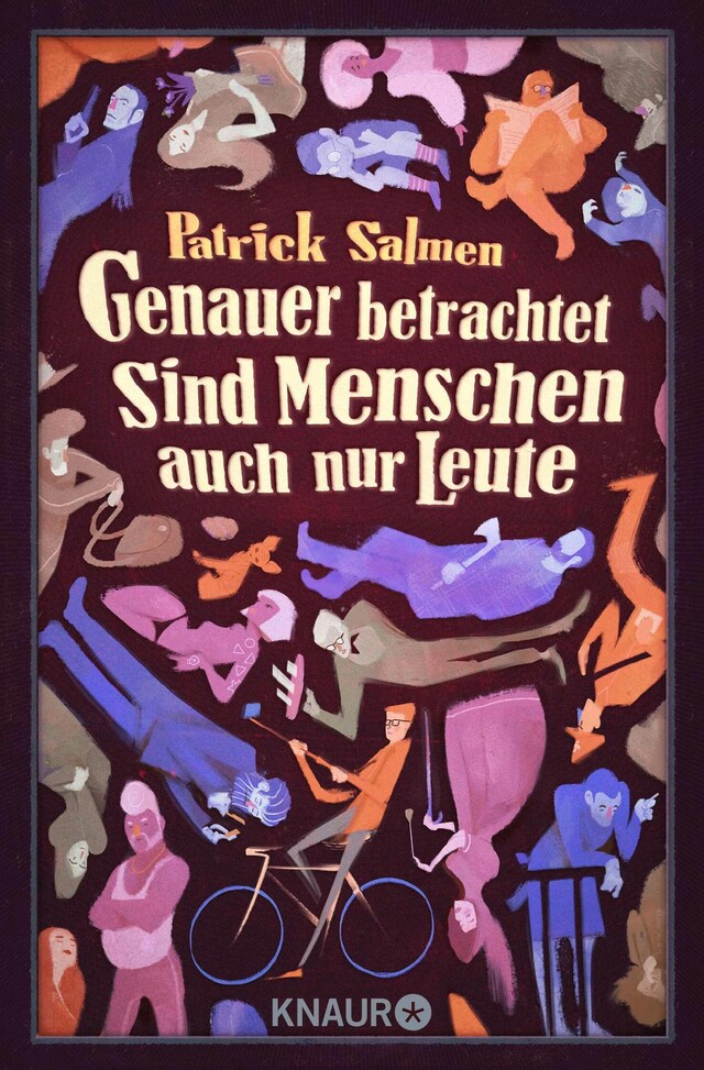 Book cover for Genauer betrachtet sind Menschen auch nur Leute