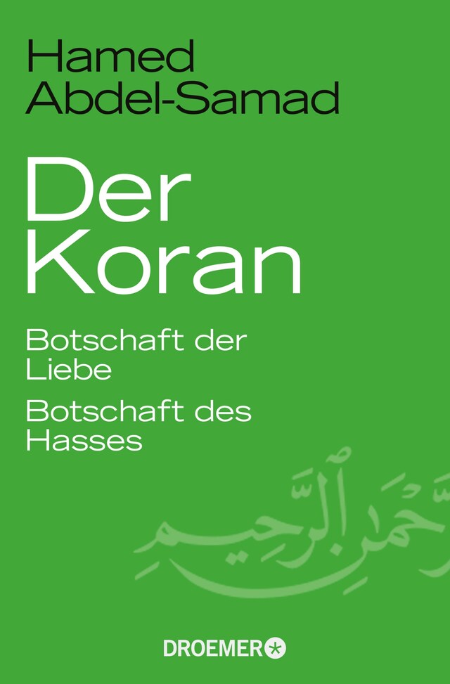 Kirjankansi teokselle Der Koran