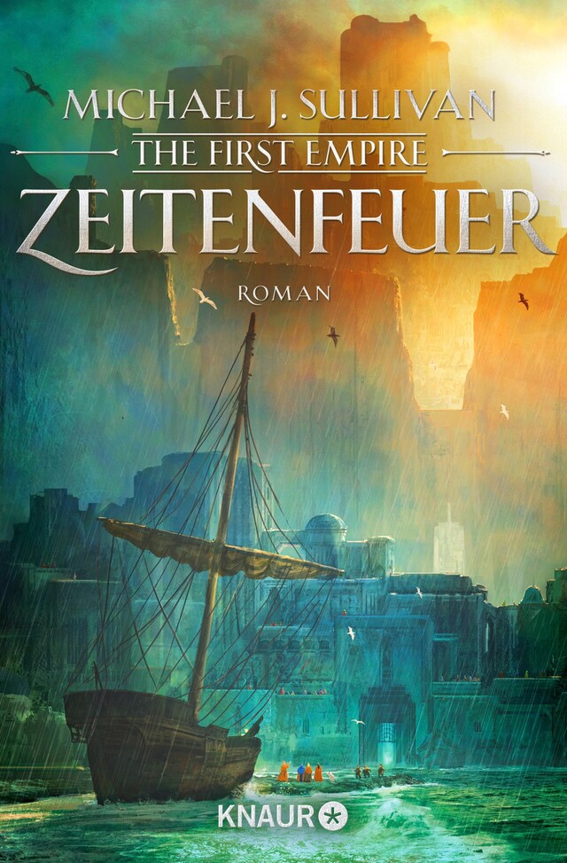 Book cover for Zeitenfeuer