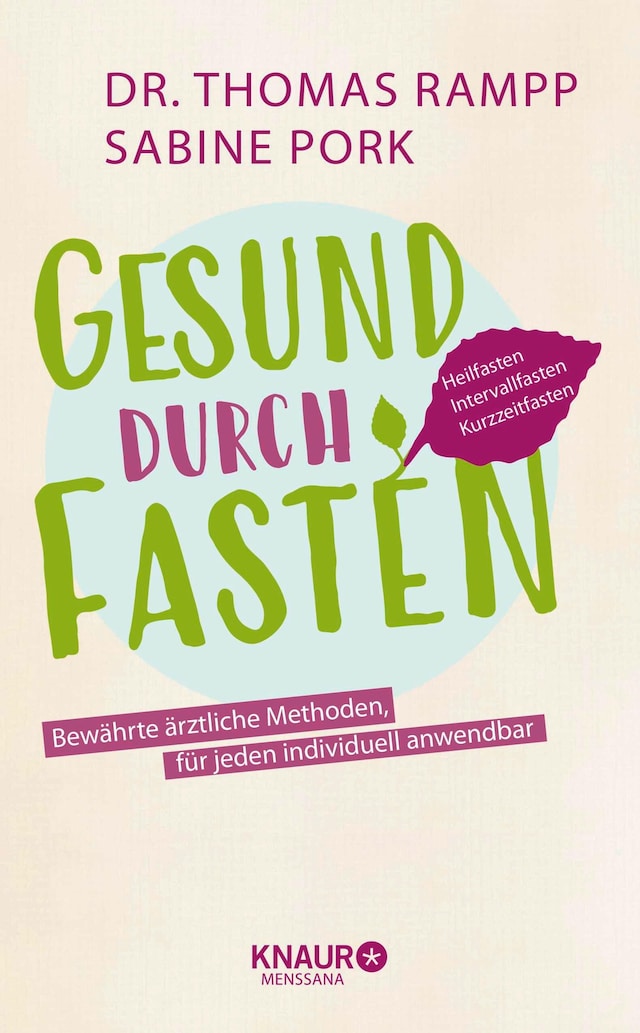 Book cover for Gesund durch Fasten