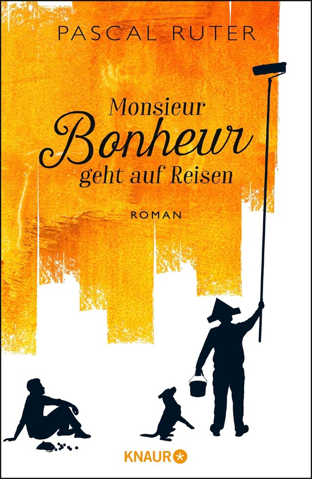 Book cover for Monsieur Bonheur geht auf Reisen