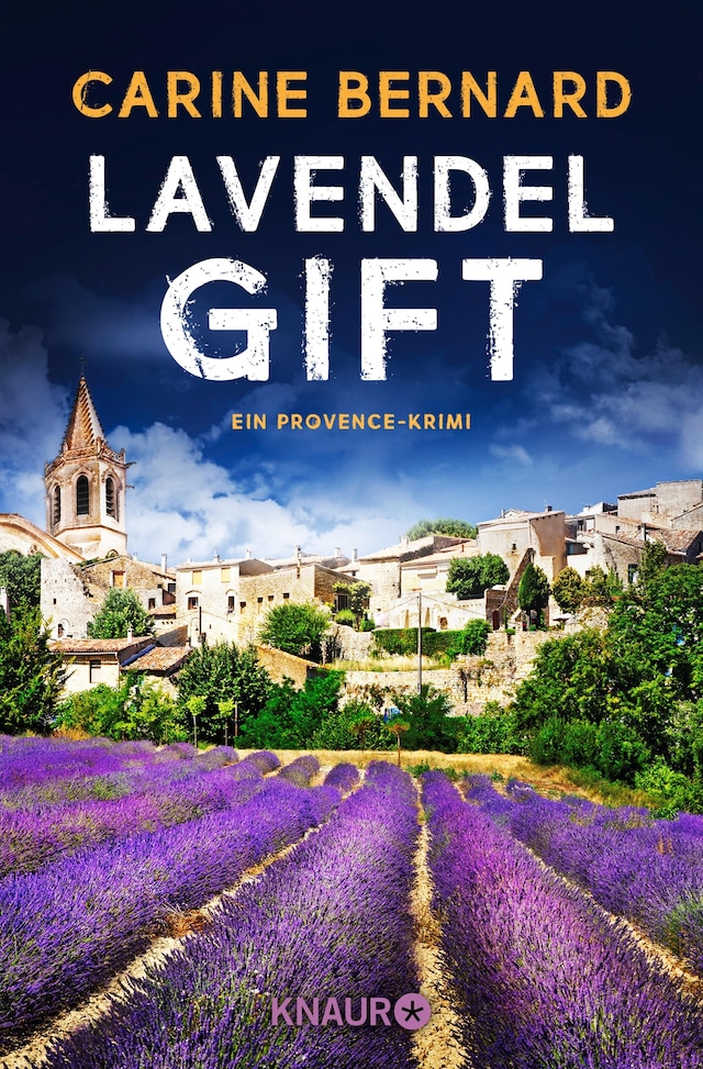 Buchcover für Lavendel-Gift
