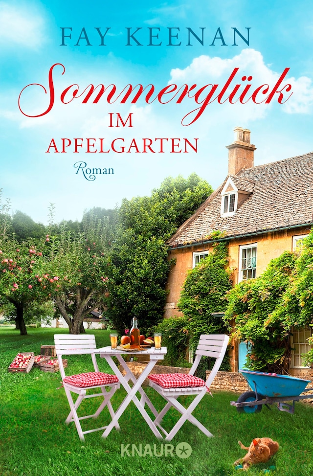 Buchcover für Sommerglück im Apfelgarten
