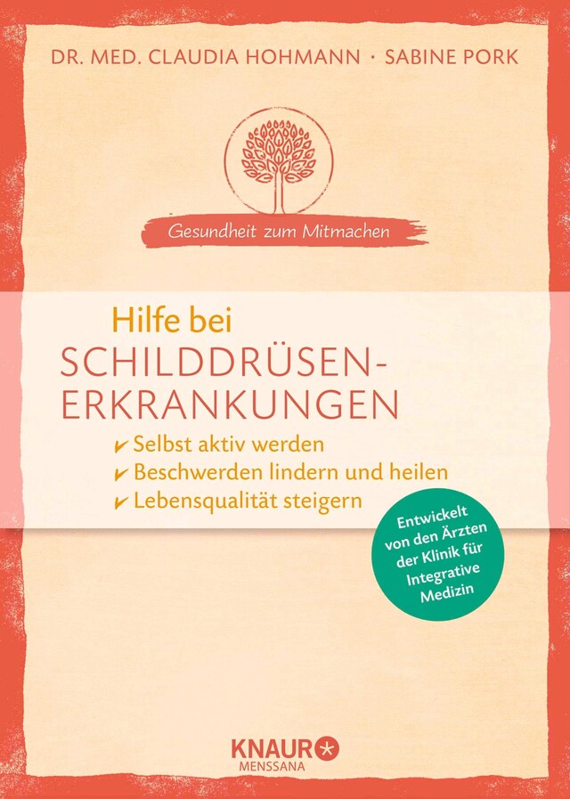 Buchcover für Hilfe bei Schilddrüsenerkrankungen