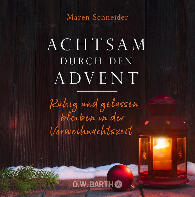 Book cover for Achtsam durch den Advent