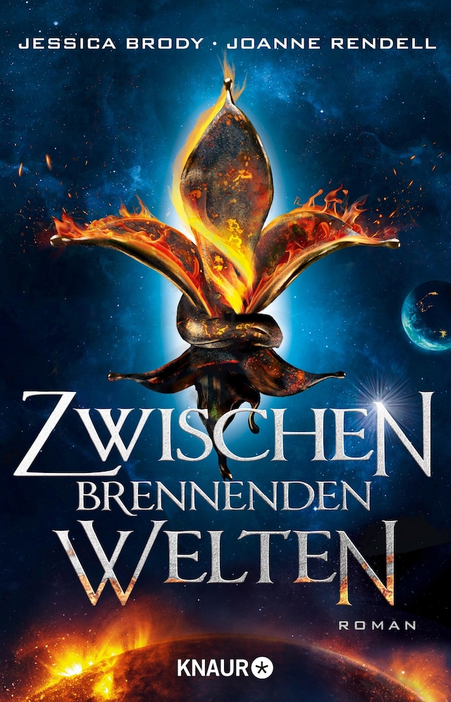 Book cover for Zwischen brennenden Welten