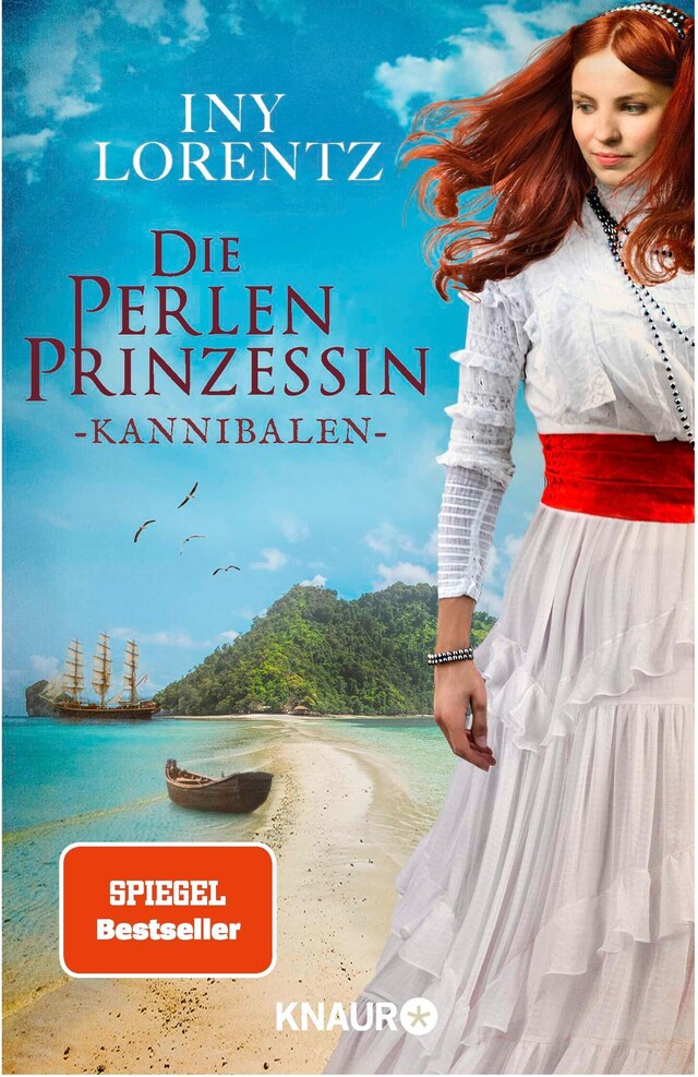 Boekomslag van Die Perlenprinzessin. Kannibalen