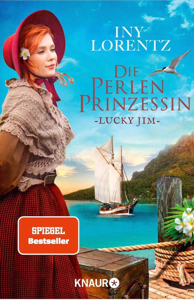 Book cover for Die Perlenprinzessin. Lucky Jim