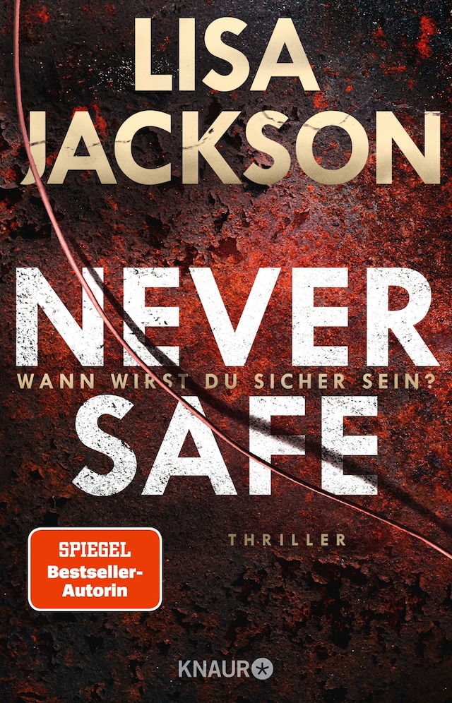 Book cover for Never Safe - Wann wirst du sicher sein?