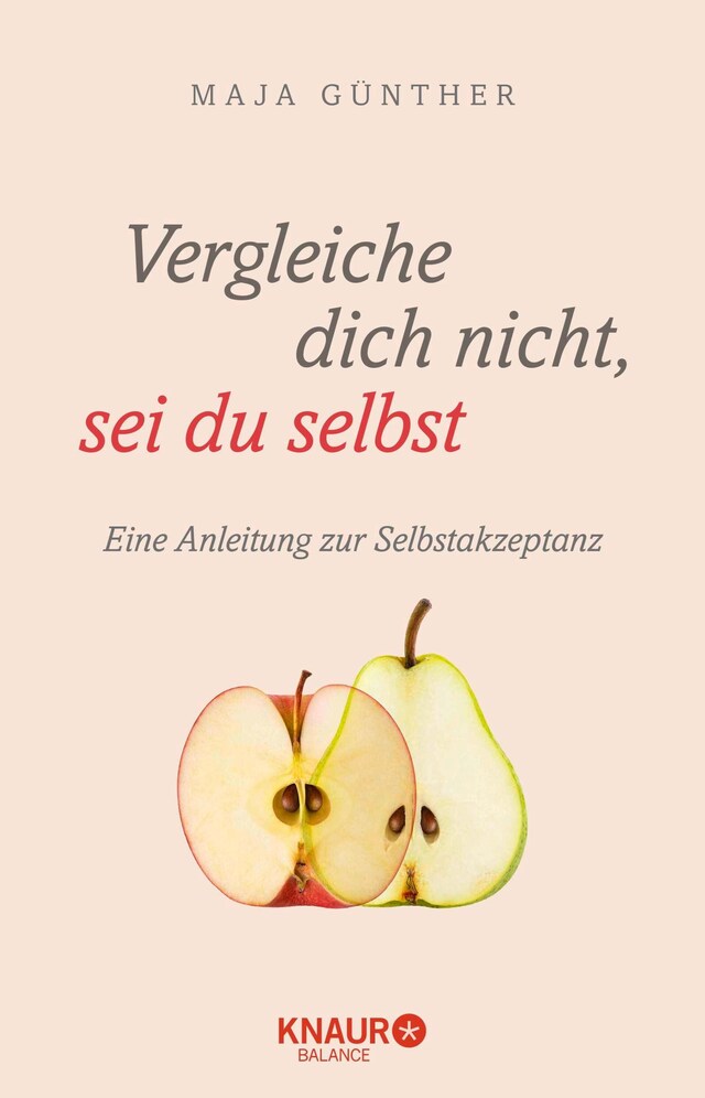 Book cover for Vergleiche dich nicht, sei du selbst