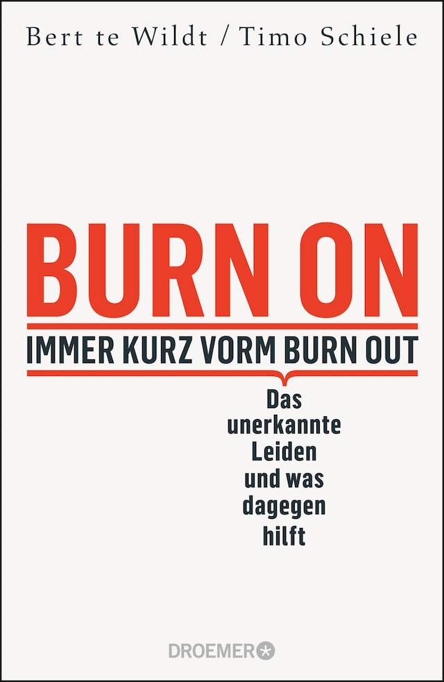 Kirjankansi teokselle Burn On: Immer kurz vorm Burn Out