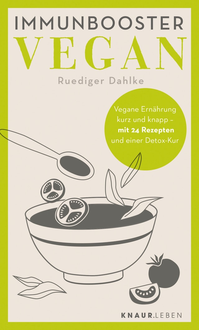 Book cover for Immunbooster vegan