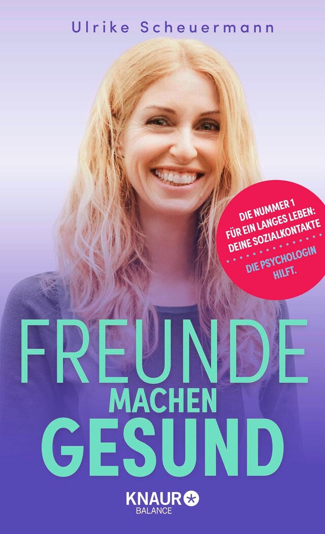 Book cover for Freunde machen gesund