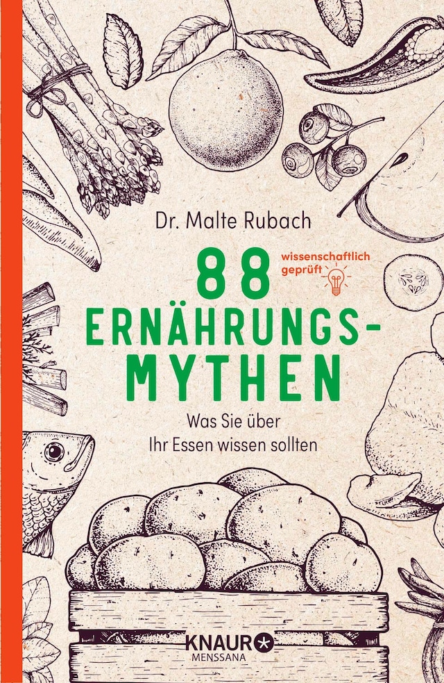 Buchcover für 88 Ernährungs-Mythen