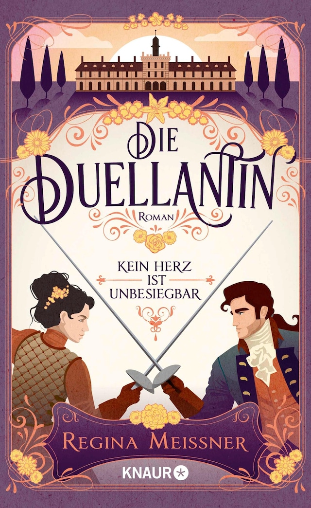 Book cover for Die Duellantin. Kein Herz ist unbesiegbar