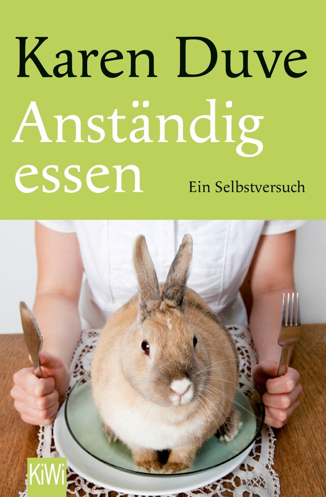 Book cover for Anständig essen