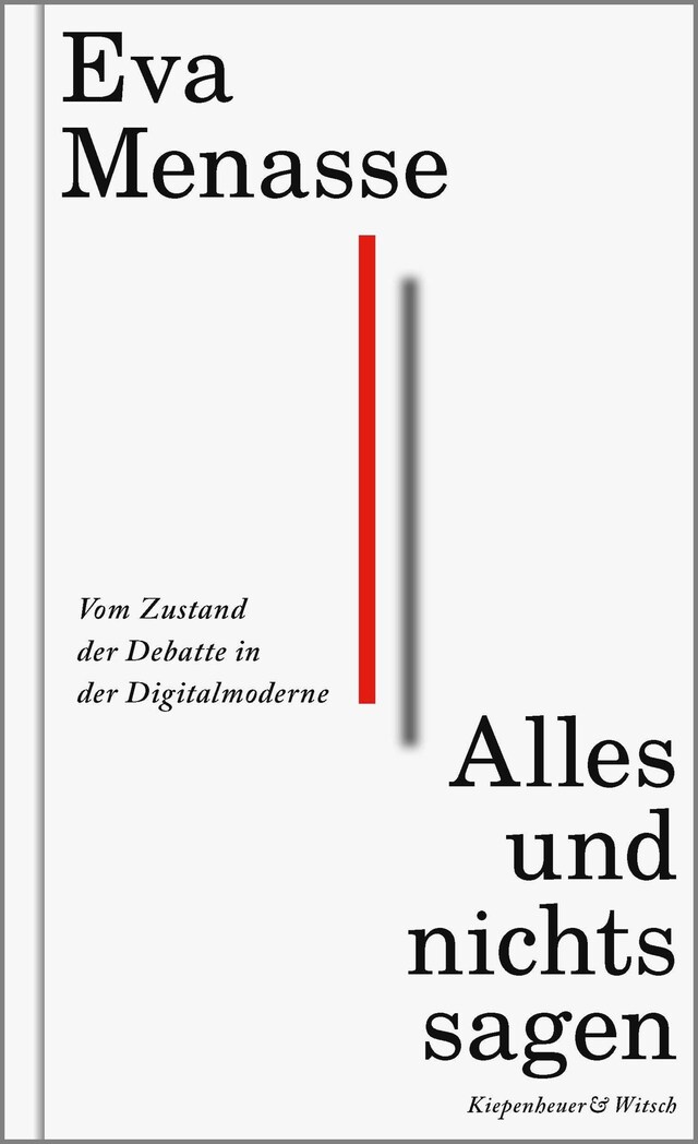 Portada de libro para Alles und nichts sagen