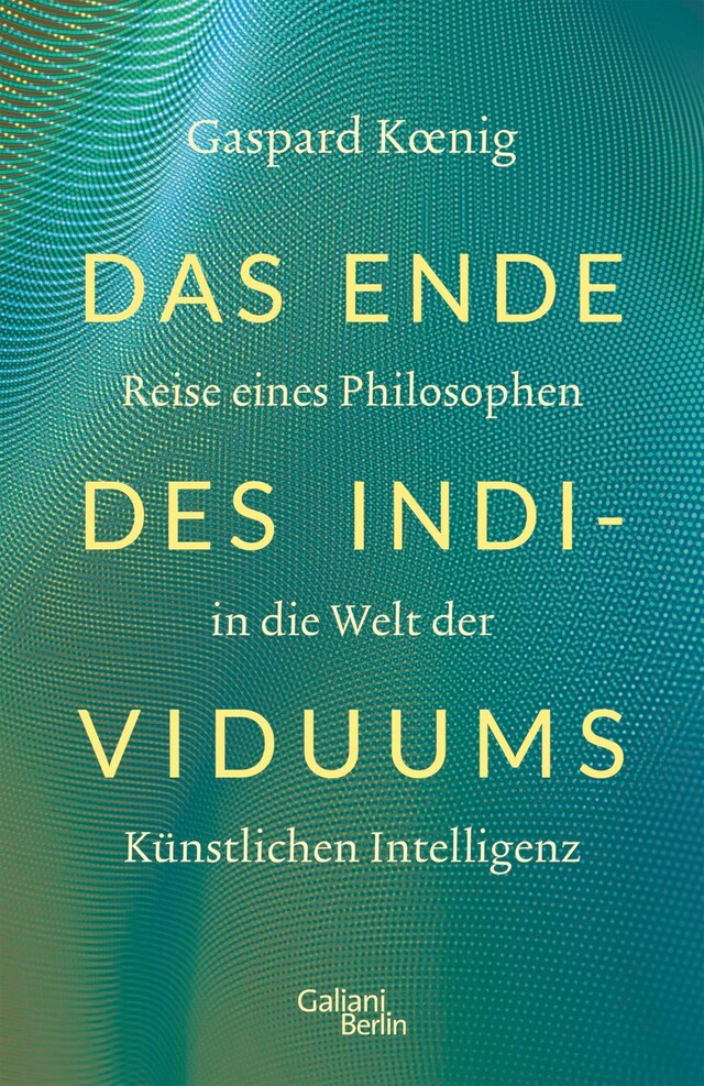 Book cover for Das Ende des Individuums