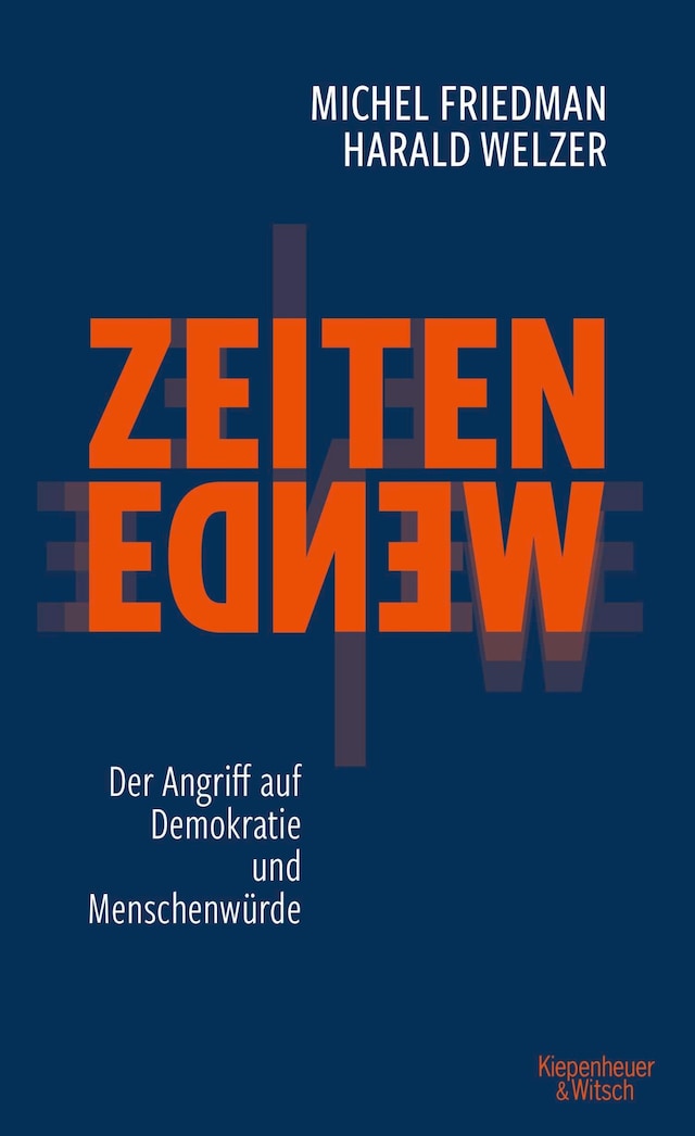 Boekomslag van Zeitenwende - Der Angriff auf Demokratie und Menschenwürde