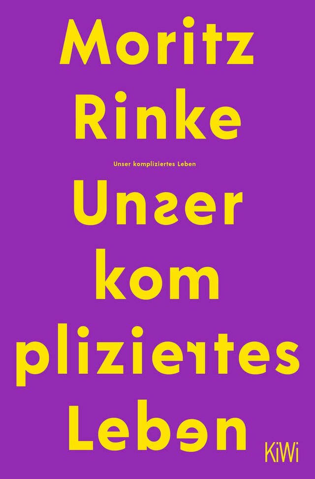 Book cover for Unser kompliziertes Leben