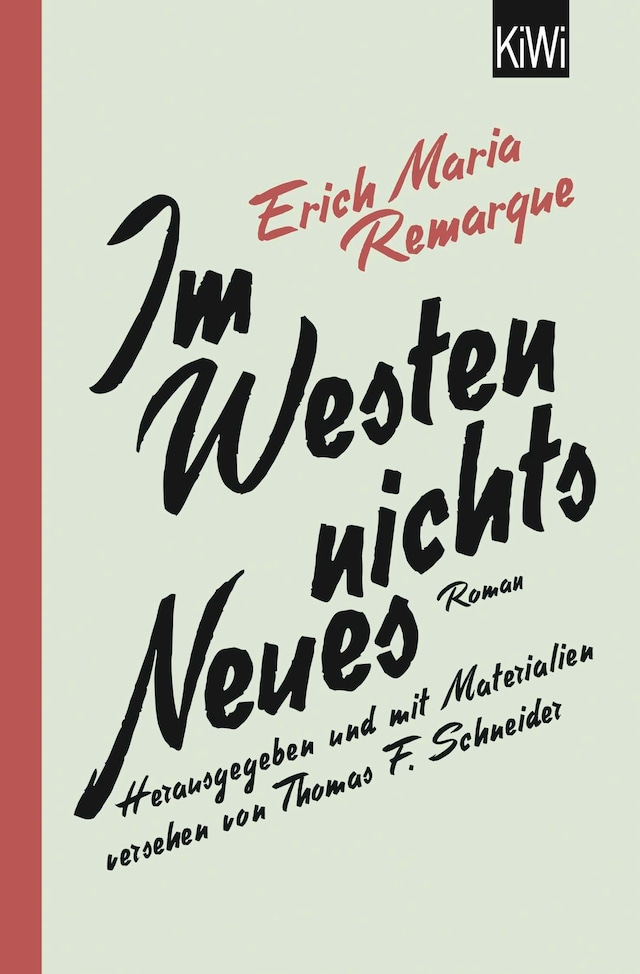 Buchcover für Im Westen nichts Neues