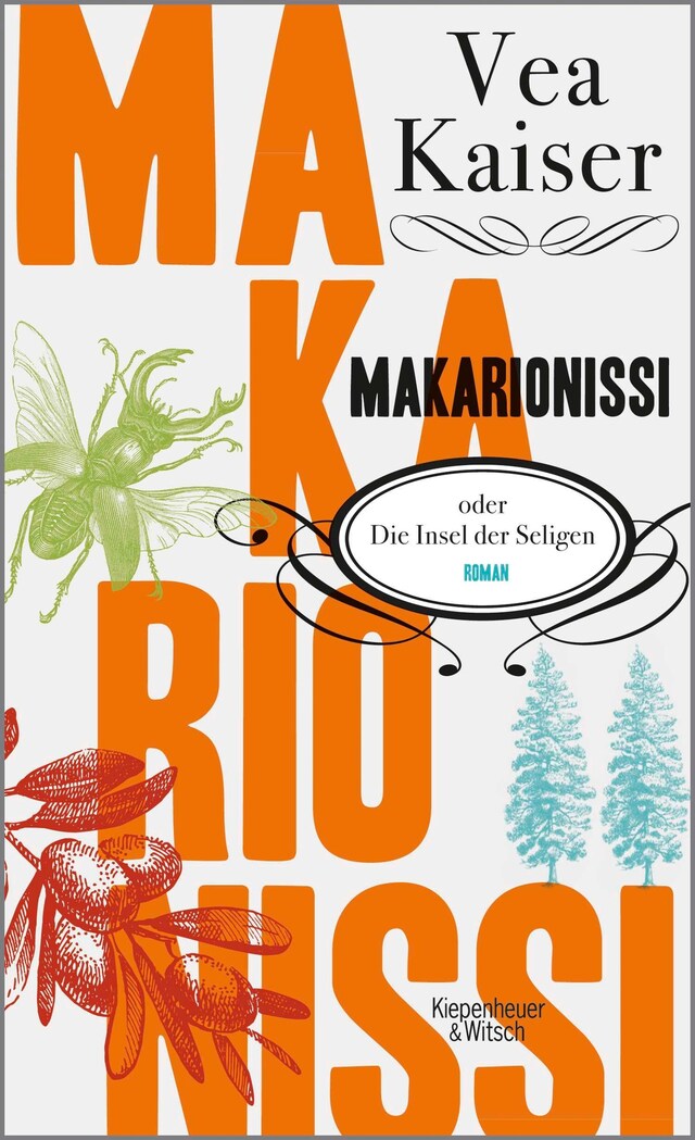 Book cover for Makarionissi oder Die Insel der Seligen