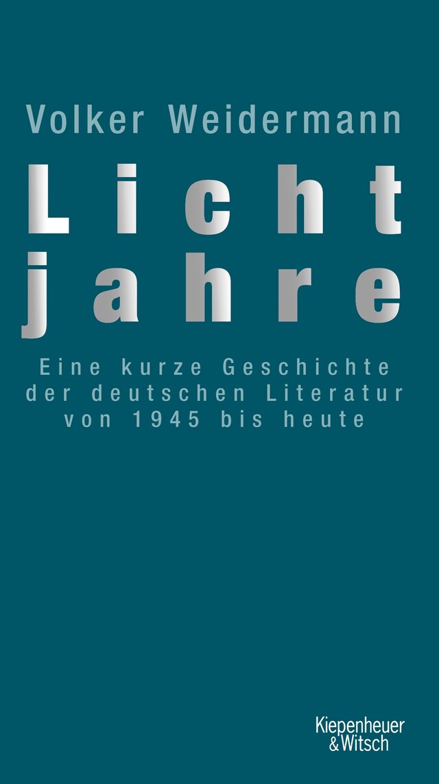 Book cover for Lichtjahre