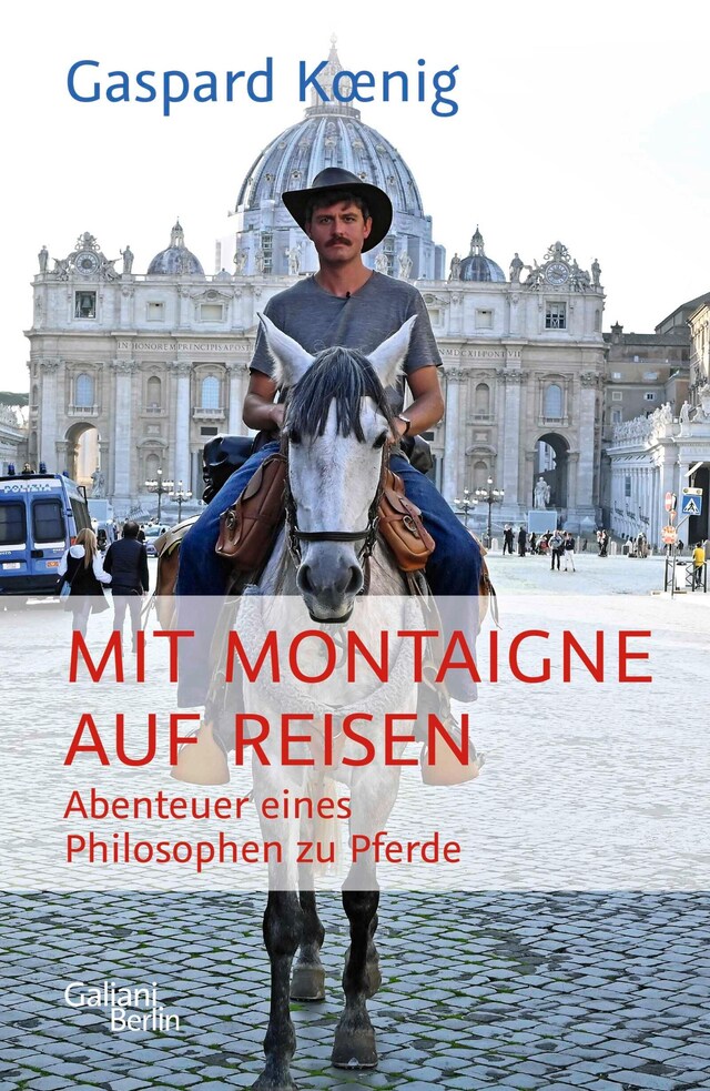 Couverture de livre pour Mit Montaigne auf Reisen