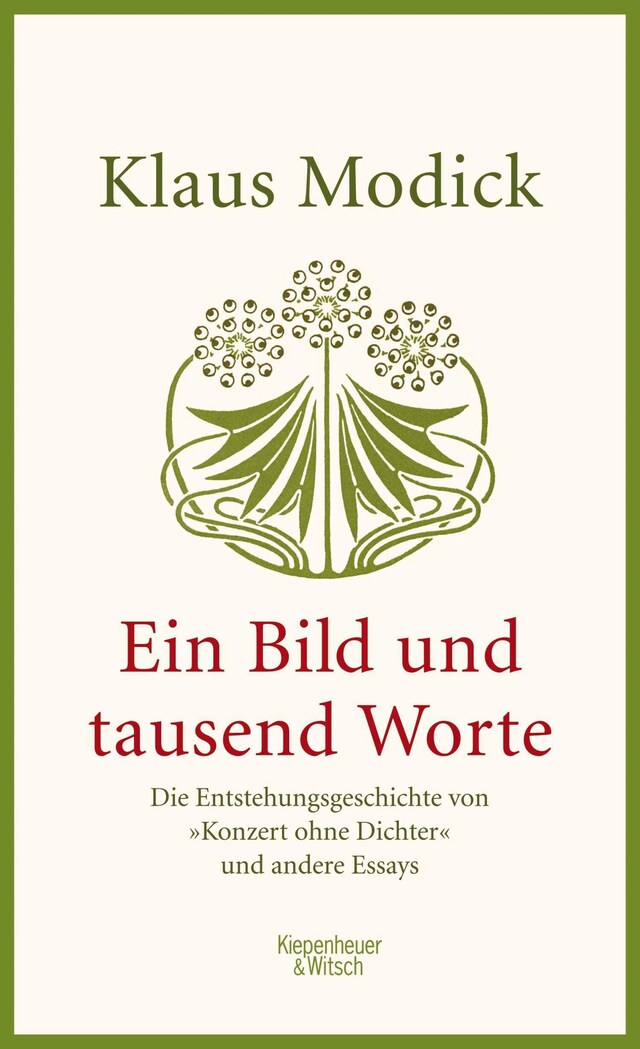 Book cover for Ein Bild und tausend Worte