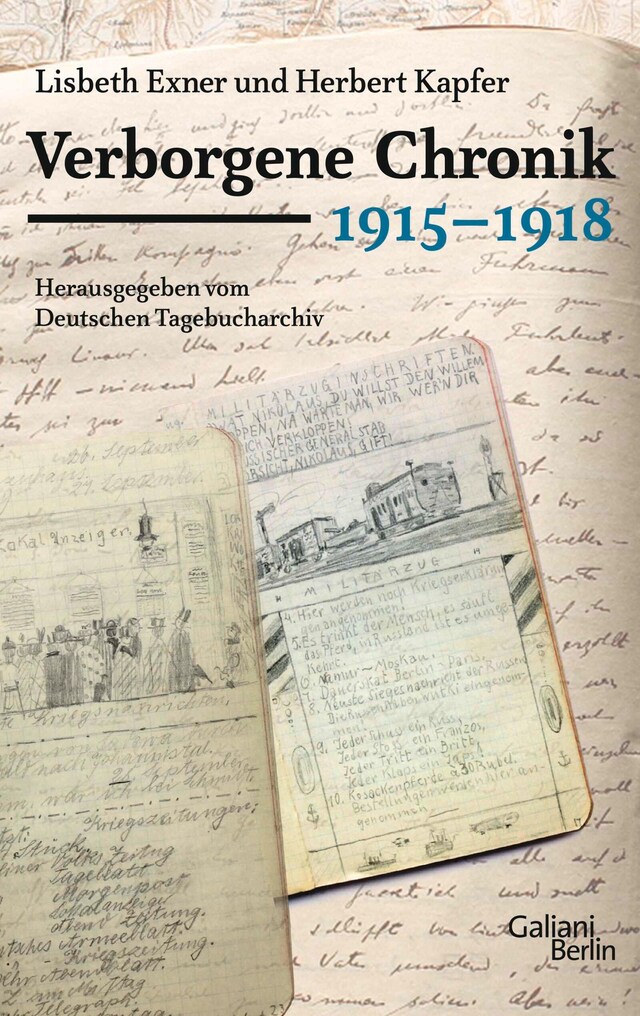 Okładka książki dla Verborgene Chronik 1915-1918