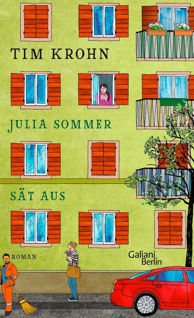Boekomslag van Julia Sommer sät aus
