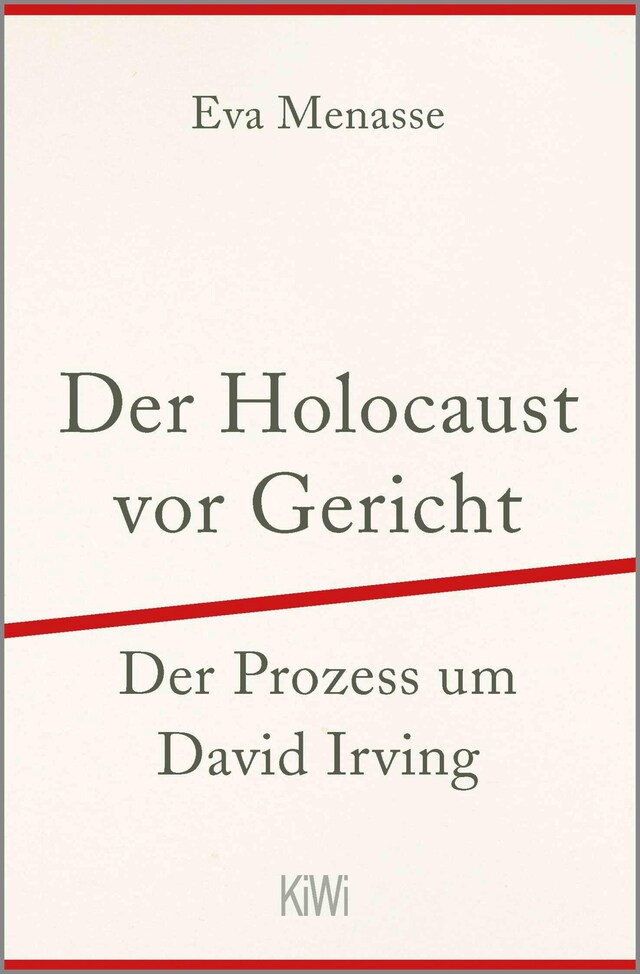 Book cover for Der Holocaust vor Gericht