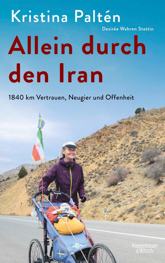 Boekomslag van Allein durch den Iran