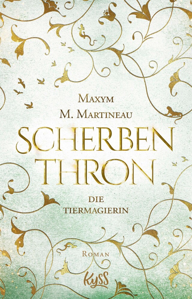 Buchcover für Die Tiermagierin – Scherbenthron