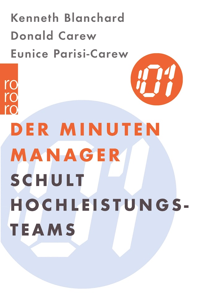 Book cover for Der Minuten Manager schult Hochleistungs-Teams