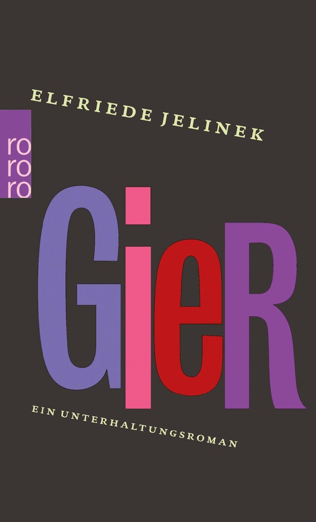 Buchcover für Gier