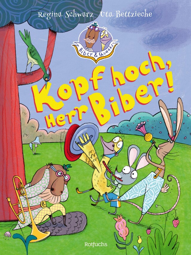 Book cover for Biber & Quaaks: Kopf hoch, Herr Biber!