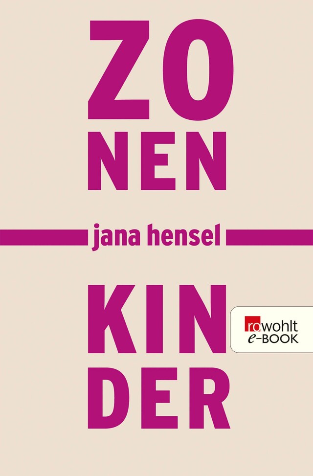 Copertina del libro per Zonenkinder