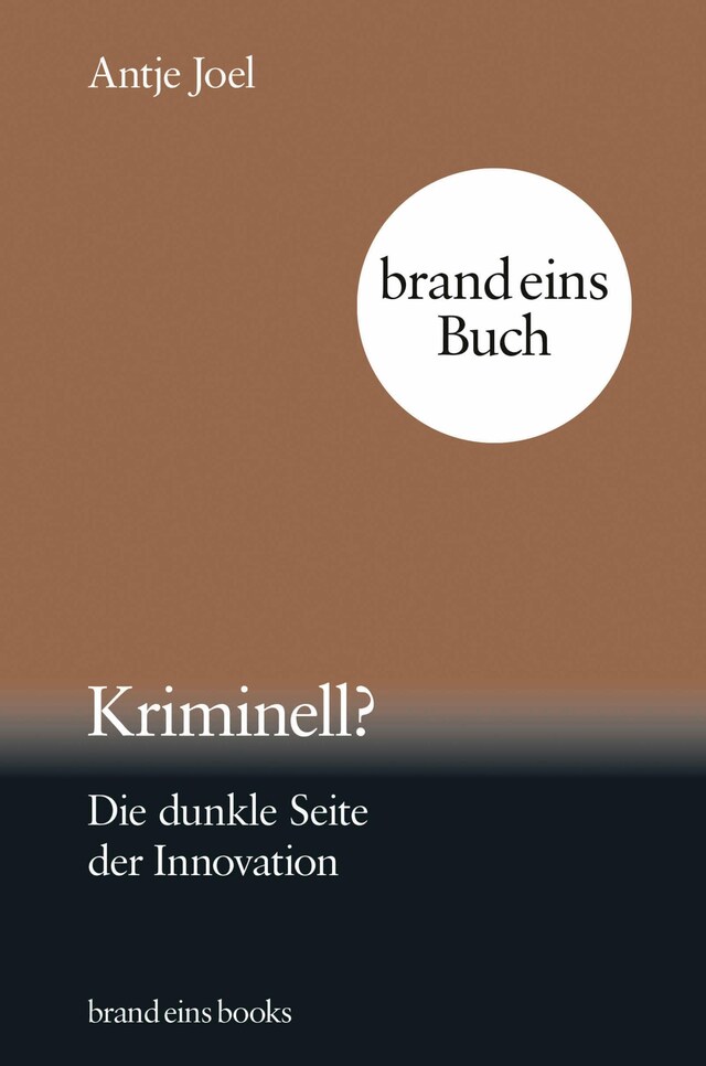 Buchcover für Kriminell?