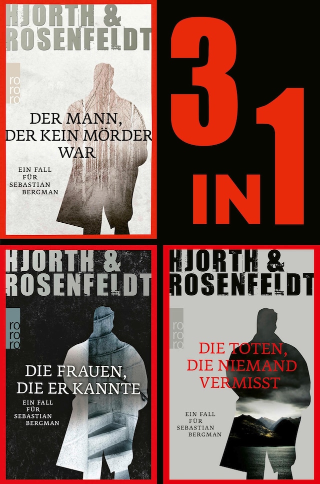 Copertina del libro per Die Sebastian Bergman-Reihe: Die ersten drei Fälle in einem Band (3in1-Bundle)