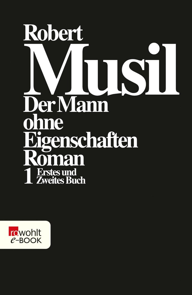 Buchcover für Der Mann ohne Eigenschaften I