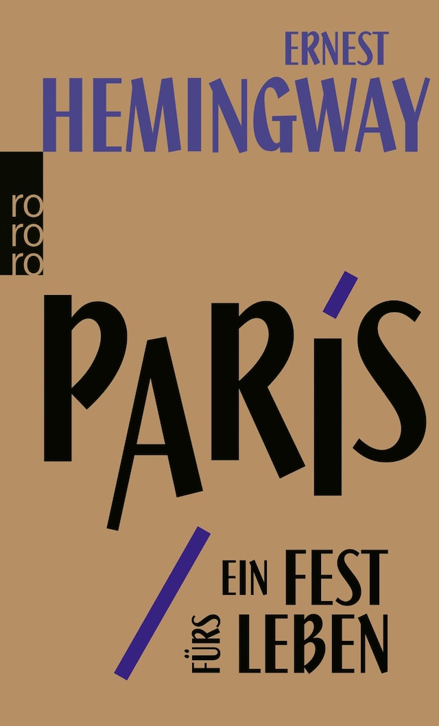 Buchcover für Paris, ein Fest fürs Leben