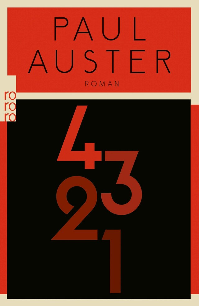 Buchcover für 4 3 2 1