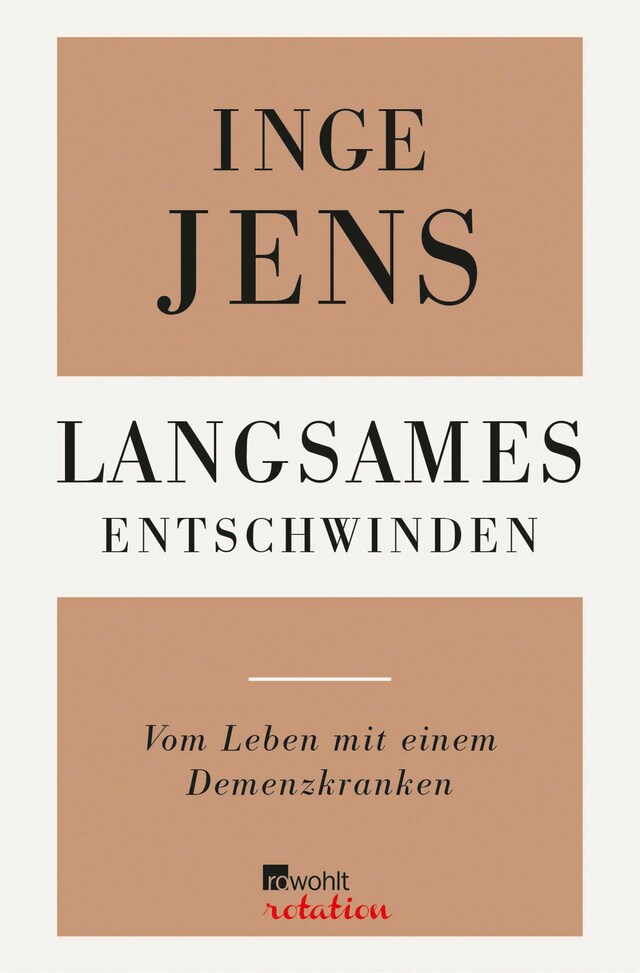 Copertina del libro per Langsames Entschwinden